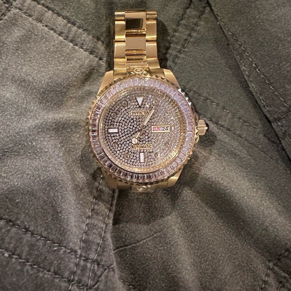 Invicta Gold and Silver Tone Watch
